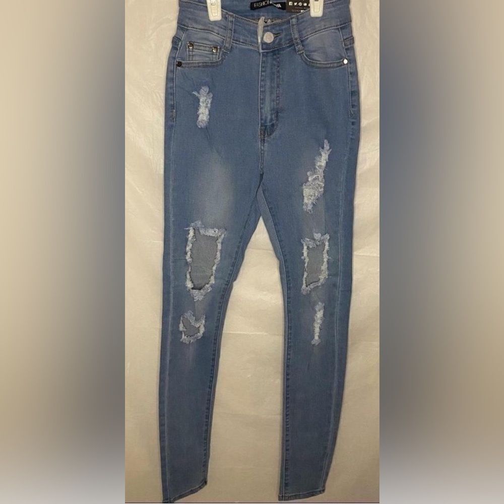 Medium Wash Blue Jeans Size 1